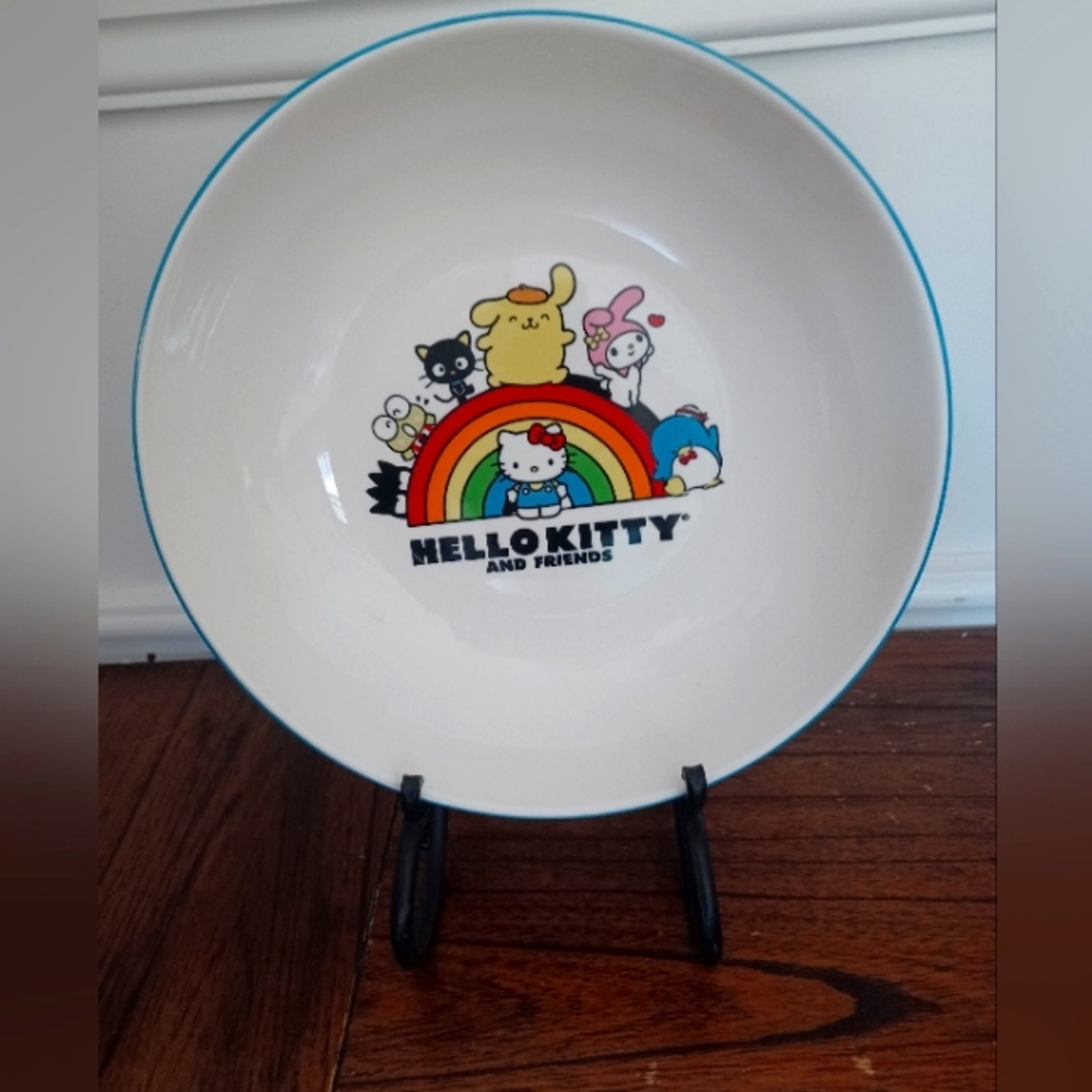 Hello kitty & friends ceramic bowl BNWT VHTF RARE